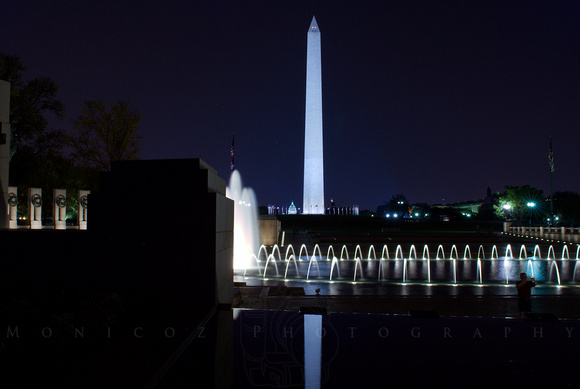 "Night Time on the Mall"