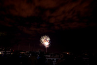 Fireworks close the 2009 Cherry Blossom Festival