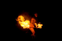 "Tahitian Fire Dancer"