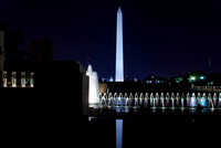 "Night Time on the Mall"